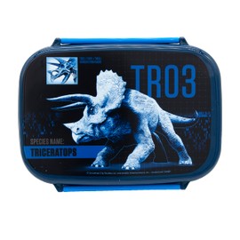 Scooli Lunch Box for Children with Removable Insert - Jurassic World - Nursery School Lunch Box - Sandwich Box for School - Lunch Box Made of Plastic, BPA-Free - Snack Box