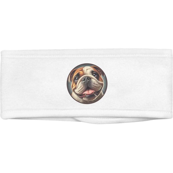 'Smiling Bulldog' Beauty Head Band/Hair Band (HB00036563)