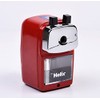 Helix Metal Desktop Pencil Sharpener - Red Body