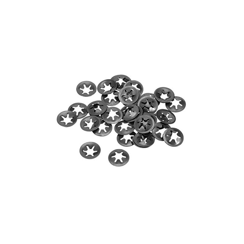 uxcell M5 ing Washer 4.5mm I.D. 14mm O.D. Internal Tooth