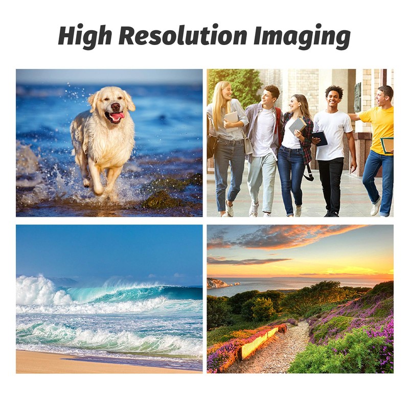 5K Digital Camera with 18X Optical Zoom, 75MP Vintage Digital