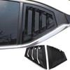 venveal Rear Side Window Louvers Compatible with NIS-san Sentra 2020-2025