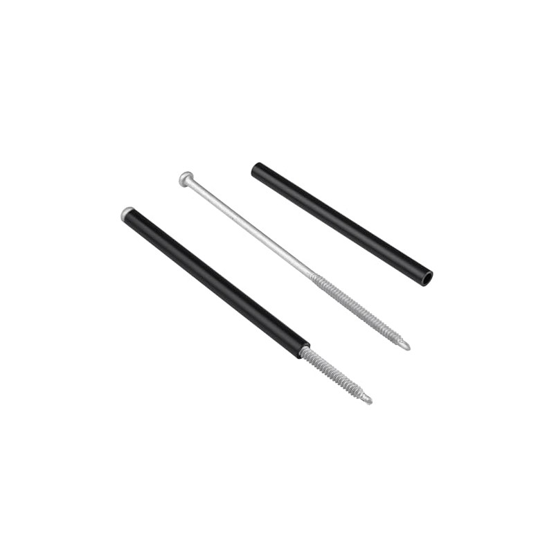 Xadnitu 10 Pieces 7" Gutter Screws with Ferrules and Driving