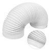 Mipcase Flexible PVC Exhaust Hose Extension Fit for Dryers Air