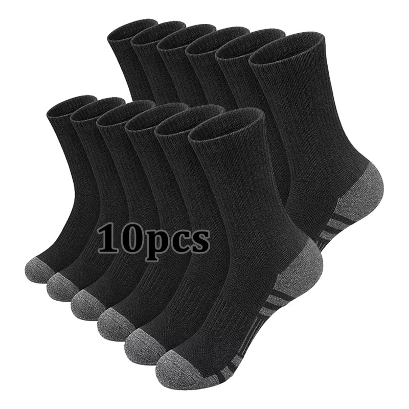 Calcetines Deportivo Hombre Calcetas Algodón Antiolor 10pare