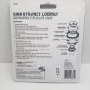 ACE Sink Strainer Locknut Includes Friction & Rubber Washers #48339