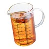 Ackers BORO3.3 Glass Measuring Cup-[Insulated handle | V-Shaped Spout]-Made of