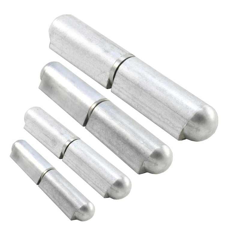 2pcs/Pack of Premium 6" Aluminium Weldable Bullet Hinges with Fixed