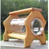 Table Top or Ground Gallon Glass Jar Squirrel Feeder Cedar