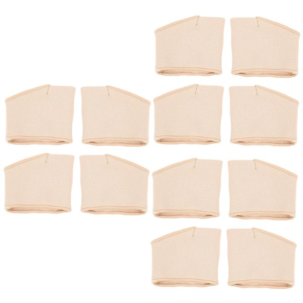 Healeved 12pcs Elastic Front Palm Pads Non- Sweat-absorbent Forefoot Cushions