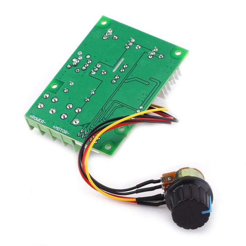 DC Motor Driver Controller PWM DC 6V-60V 30A Motor Regulator