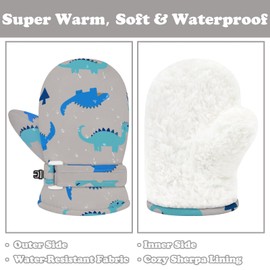 Sarfel Baby Gloves 6-12 Months Baby Winter Mittens Infant Mittens Baby Mittens Toddler Snow Gloves Toddler Mittens 18-24 Months