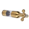 Stainless Steel Pepper Mill Manual Faucet Valve Shape Black Pepper
