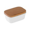 atRise Mahoroba Enamel Butter Case (White, 13*8*6.5)