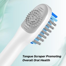 Replacement Brush Heads Compatible with Rtauys M5 Sonic Electric Toothbrush, 10 Count, White