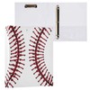 xigua Baseball Seam 3 Ring Binder Round Rings 1 Pack,Holds