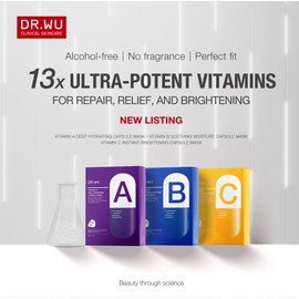 DR.WU Brightening VitC Capsule Mask