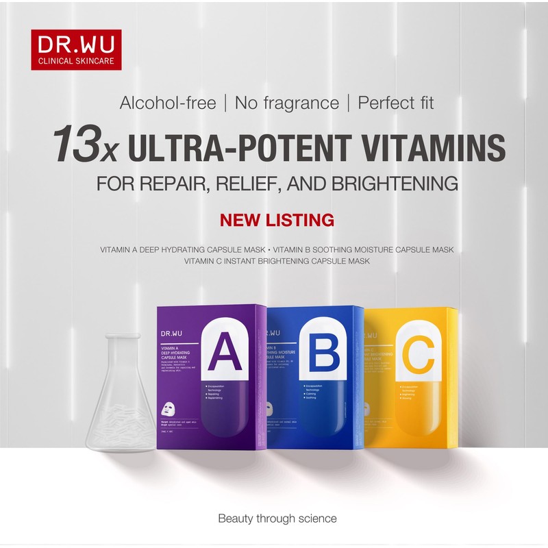 DR.WU Brightening VitC Capsule Mask