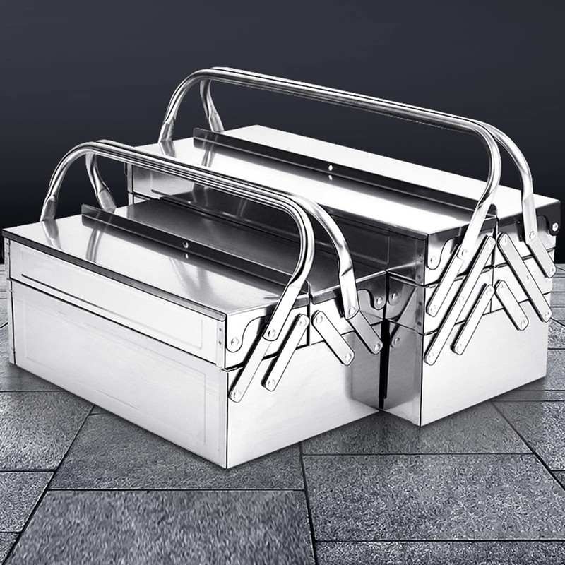 Cantilever Tool Box Organizer, Heavy Duty Metal Cantilever Tool Box
