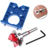 35 mm Hinge Drilling Template Forstner Drill Set for Concealed