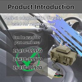 Youqsm Car sunroof Switch Button Interior Overhead Console Map Reading Light Double Switch,26430-8995D,Compatible with Nissan Altima,Teana,X-Trail,Bluebird SYLPHY,Sentra,Leaf Battery EV 2013-2018