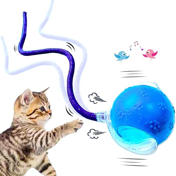 Zynko Smart Interactive Cat Toys Moving Ball for Indoor Cats