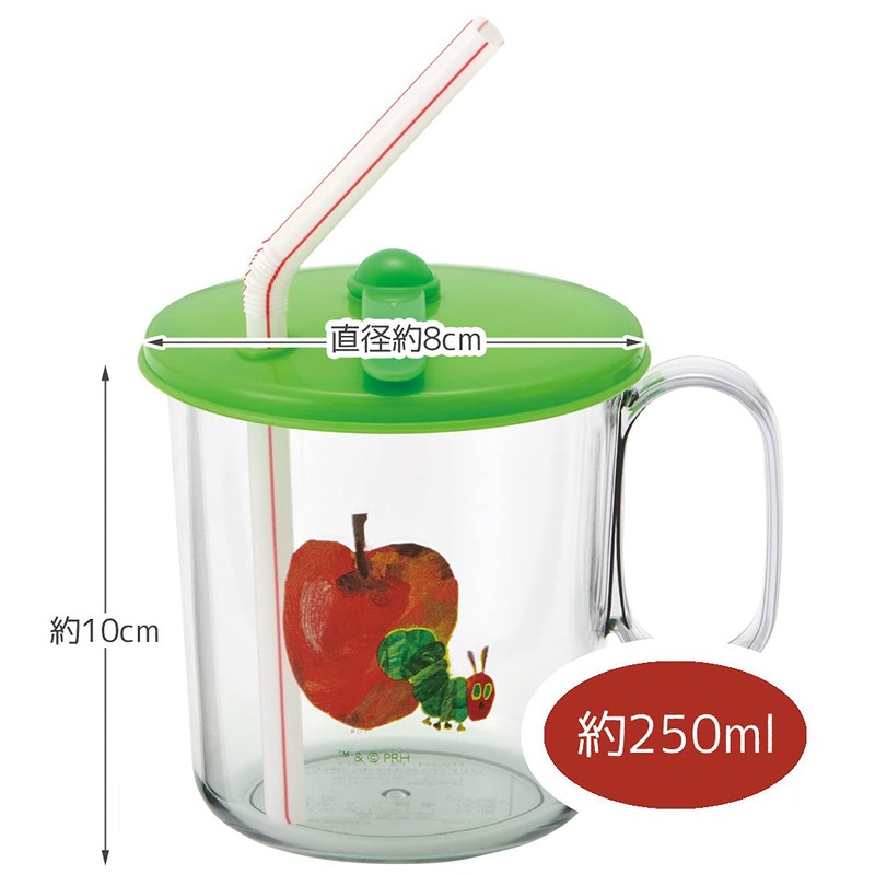 Skater SKJ6AG-A Antibacterial Ag+ Straw, Cup, Cap, Harapeko Aomushi, Made