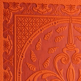 Victoria`s Journals Vintage notebook, Classic A5 journal, Leather Hard Cover, Hardback notebook, Quality design Diary (Orange)