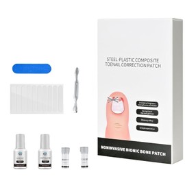 Titanium Alloy Ingrown Toenail Treatment,Upgraded Rice-shaped Nail Tools for Ingrown Toenail Removal Kit, Specially Designed for Curved Nail Repair and Ingrown Toenail Corrector (0.63in)