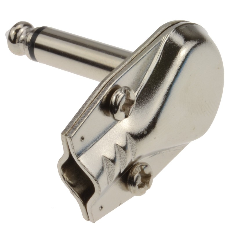 kenable Mono 6.35mm 90 Degree Low Profile Pancake Solder End