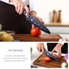 MEOWKIT Cute Kitchen Knife Set, Dishwasher Safe, 5 pieces Non-Stick
