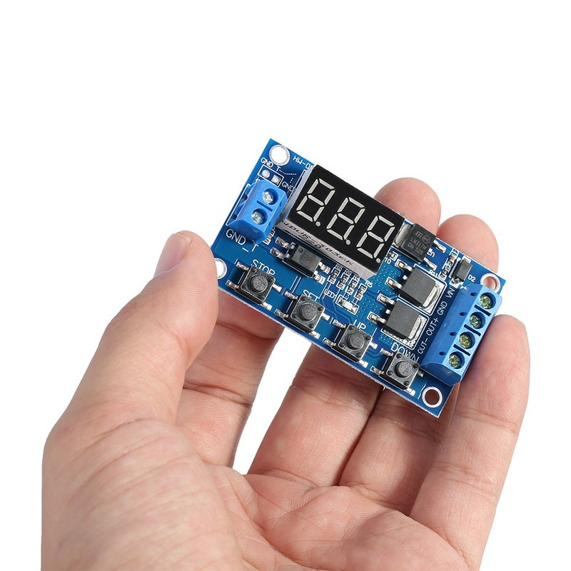 DC 5V-36V Time Delay Relay Module, Timer Relay, Delay Switching