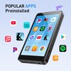 AGPTEK 96GB MP3 Player with Bluetooth and WiFi, T08X 4''