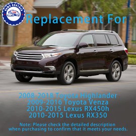 HAWK BROTHER 10 Pcs Suspension Kit Front Lower Control Arm Ball Joint Sway Bar Stabilizer Outer & Inner Tie Rod Replacement For Toyota Highlander/Venza and Lexus RX350/RX450h