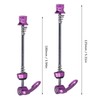 2pcs Bicycle Quick Release Skewers Front Rear Skewer Road Mountain