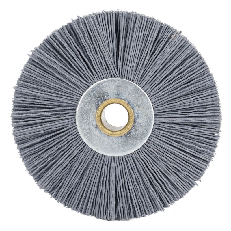 Key Machine Deburring Brush Nylon Bristles Burr Removal Cleaning Tool