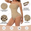 Lenashape - Body sin tirantes para mujer, diseño triangular con