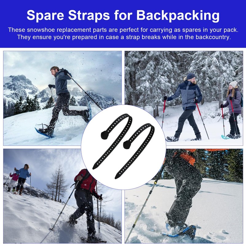 Snowshoe Bindings Replacement for MSR Classic Snowshoe Strap Kit, Snowshoe