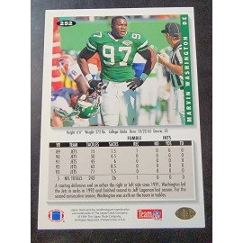1994 Collector's Choice Football #252 Marvin Washington