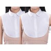 Acramy Women's Fake Collar Removable Dickey Collar Blouse Collar Insert