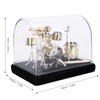 BORDSTRACT Mini Drum Set Model, Musical Instrument Display Kit for