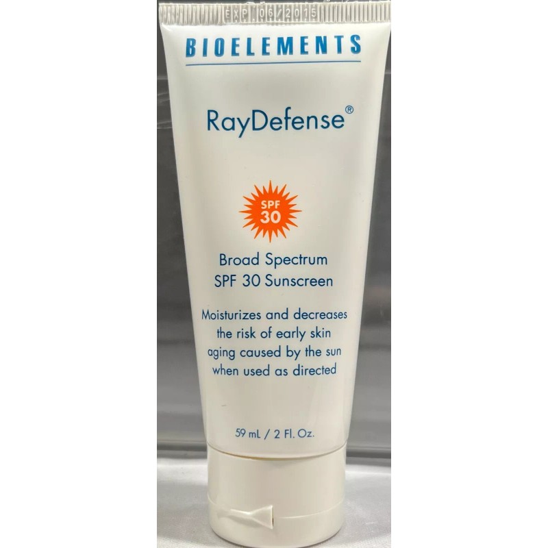 Bioelements RayDefense SPF 30 Broad Spectrum Sunscreen - EXP: 6/2015