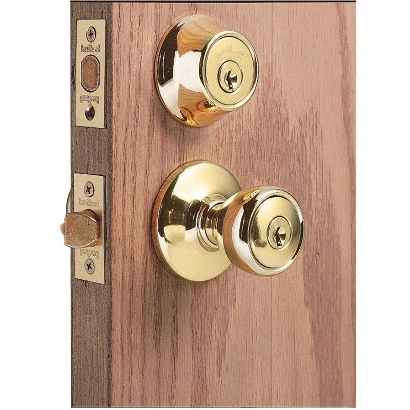Kwikset 690 Tylo Entry Knob and Single Cylinder Deadbolt Combo