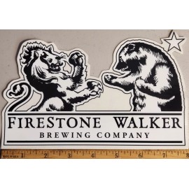 Firestone Walker Brewing Company Logo Craft Beer Sticker Decal Brewery 5 X 8 New
