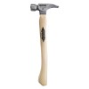 Stiletto TI16SC 16 Oz. Titanium Smooth Face Hammer, 18"Curved Hickory