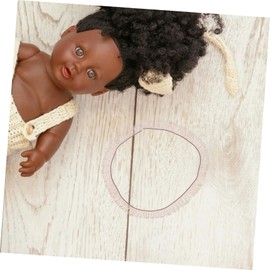 NOLITOY 2sets Realistic Fake Eyelashes for Dolls Decorative Lashes Multi-color Diy Kit 4pcs*2