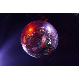 Disco Ball Mirror Ball for Party Stage or DJ Light Effect, Great for Christmas, Wedding, Holiday Decoration (10 inch)