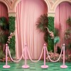 Ferraycle 4 Pcs Stainless Steel Stanchions Post Queue 38 Inch,
