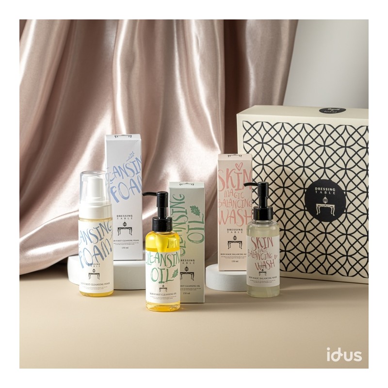 Dressing table gift set collection ❤ Luxury case (organic ingredients)