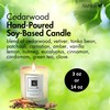 Nabila K - Cedarwood - Soy Candle with Essential Oils